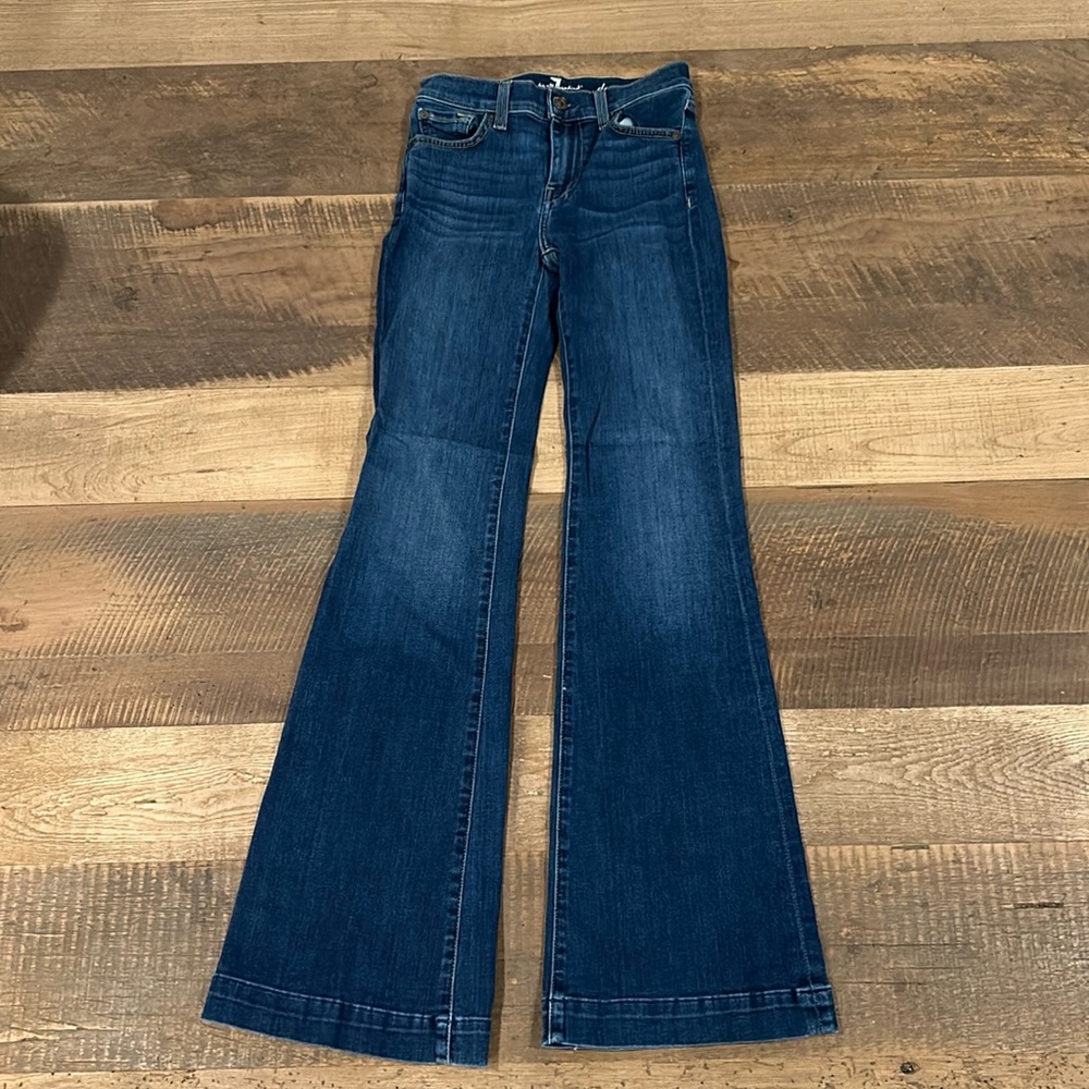 7 For All Mankind Dojo Flare Jeans